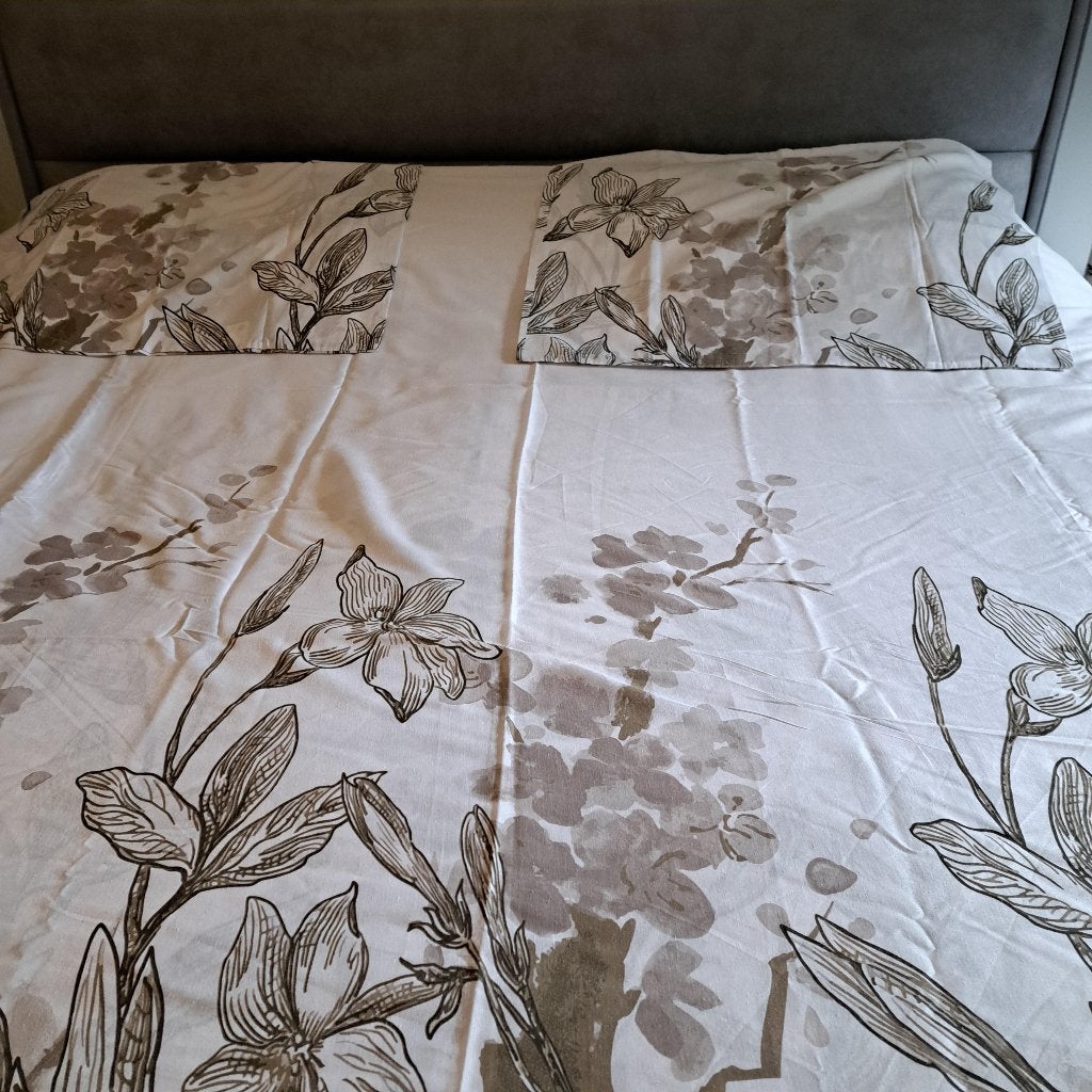 SLEEPTIME NIEUW DEKBEDOVERTREK 240X220CM  GRATIS VERZENDING, Lits-jumeaux, Wit, Dekbedovertrek, Katoen