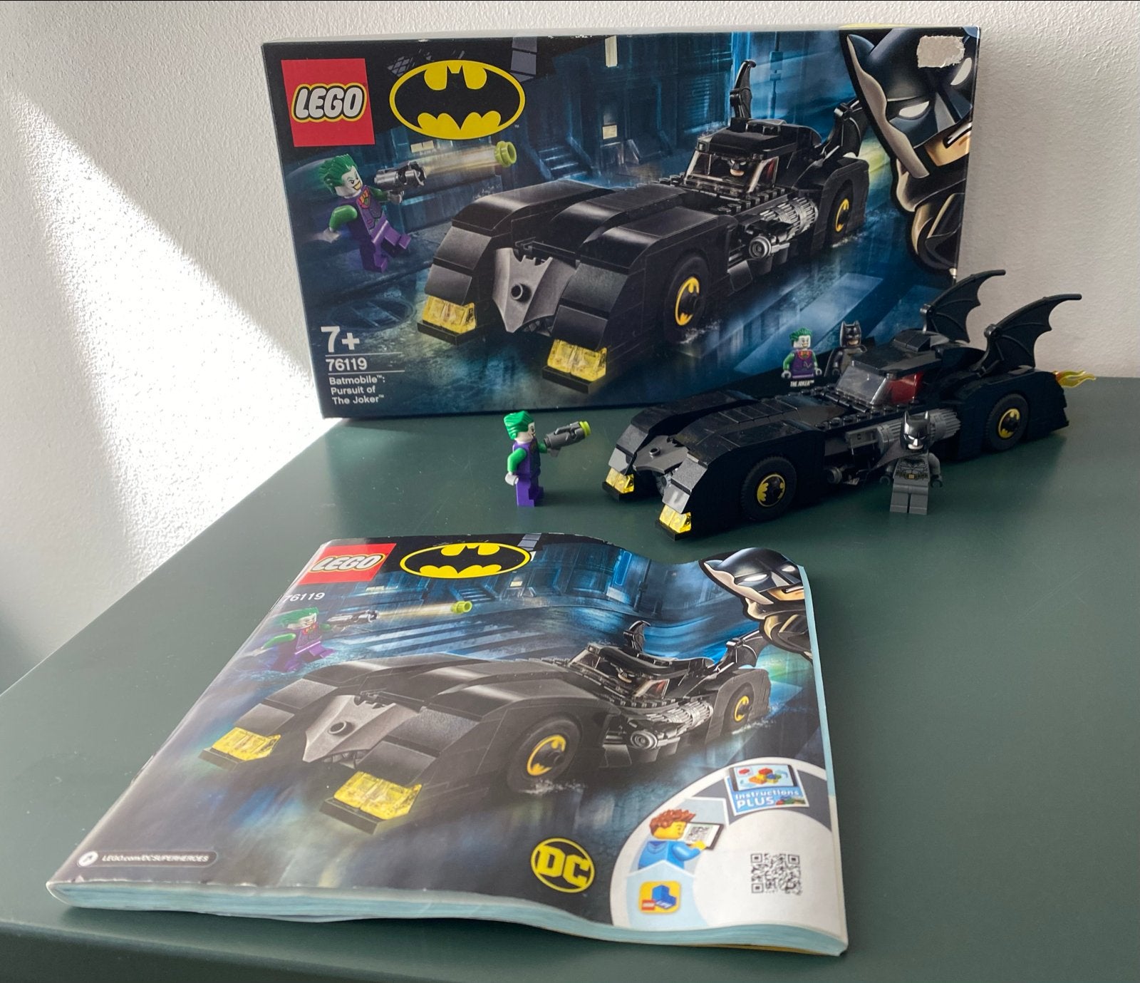 Lego Batman 76119 Batmobile: The Joker Chase compleet, Marvel, Lego, Ophalen of Verzenden, Zo goed als nieuw