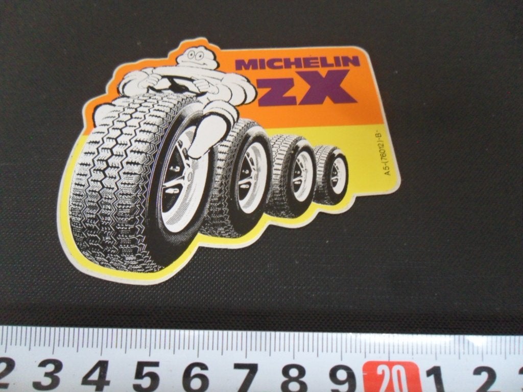 sticker autobanden MICHELIN ZX, Ophalen of Verzenden, Zo goed als nieuw