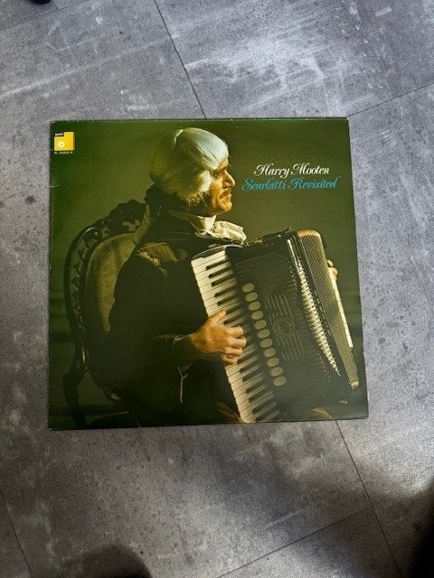 Harry Mooten - Scarlatti Revisited LP (accordeon), LP, Gebruikt, Inclusief binnenhoes, Ophalen of Verzenden