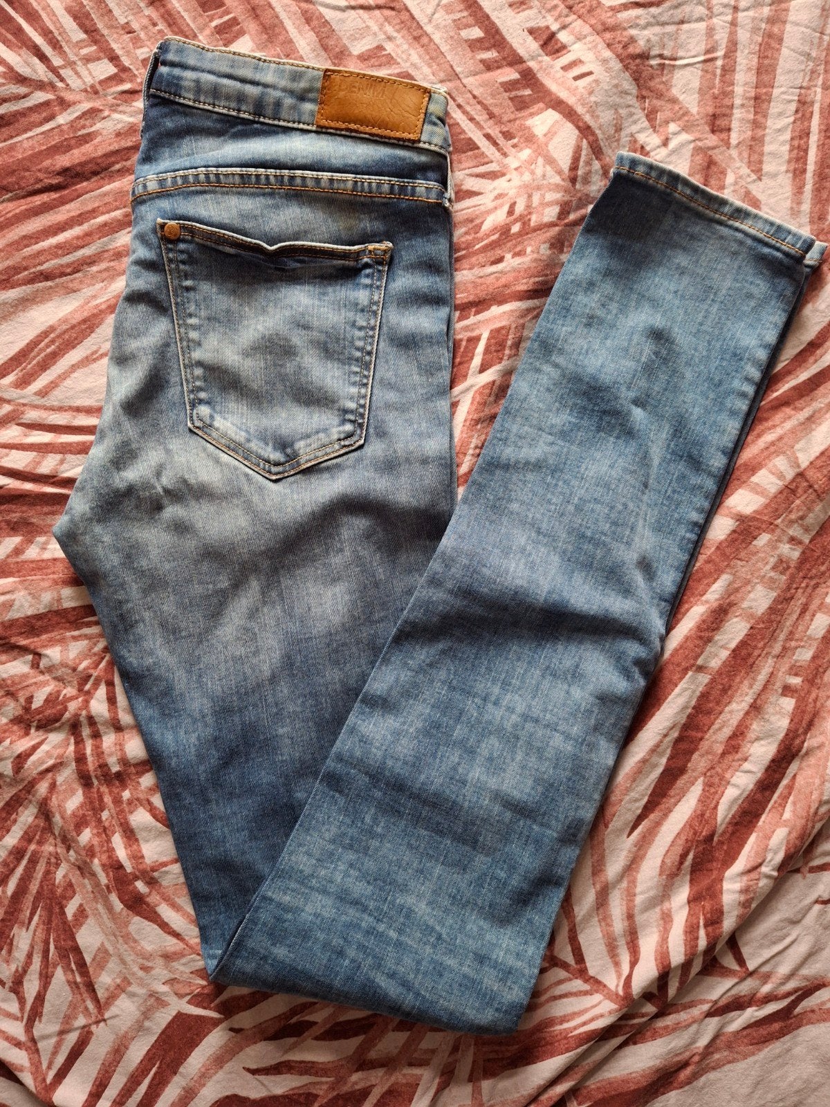 H&M Skinny Low Waist Jeans - Maat W29/34 nieuw, H&M, Blauw, Nieuw, Ophalen of Verzenden