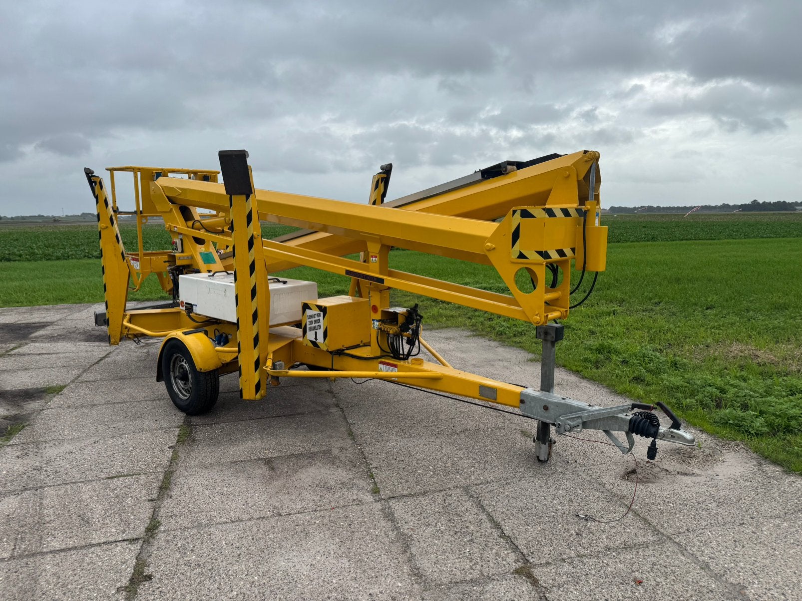 Niftylift 170 HE nifty hoogwerker aanhangerhoogwerker 17m, Ophalen