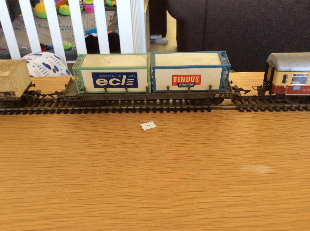 Jouef wagons - vintage modelspoor, Gebruikt, Gelijkstroom, Jouef, Wagon