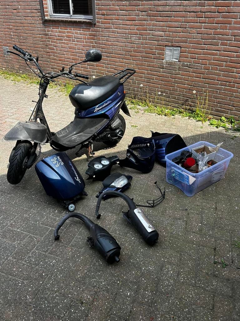 Peugeot Zenith Snorscooter opknapper, Ophalen, Gebruikt, Benzine, Peugeot