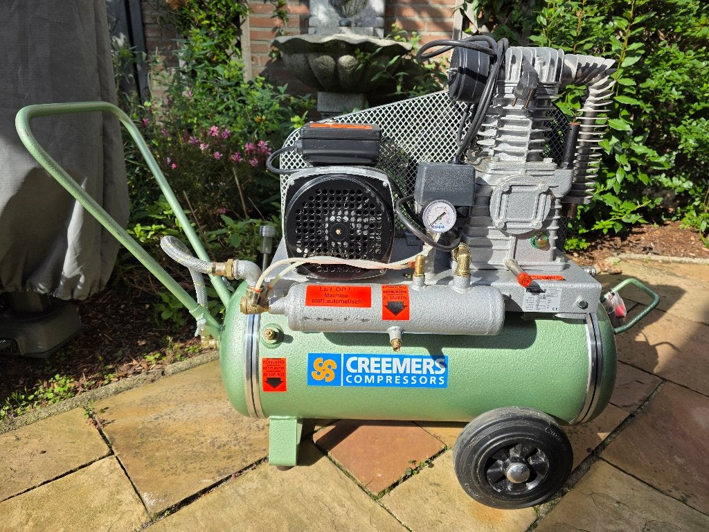 Creemers Mobiel 360/40 L Compressor - Zo goed als nieuw, Doe-het-zelf en Verbouw, Ophalen, 10 bar of meer, Zo goed als nieuw, 25 tot 100 liter