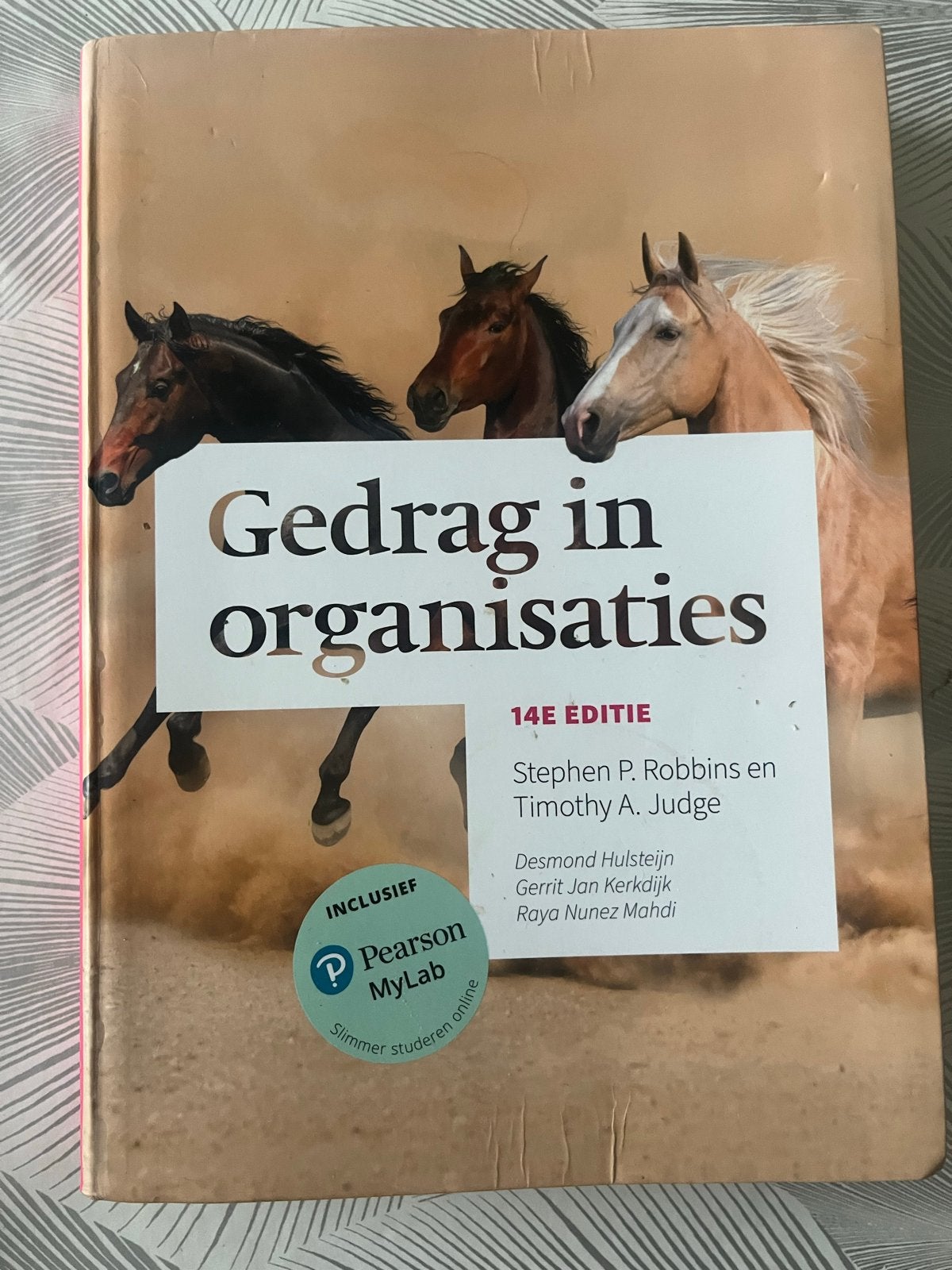 Gedrag in organisaties - 14e editie (incl. MyLab), Ophalen of Verzenden, Gamma, Gelezen, HBO