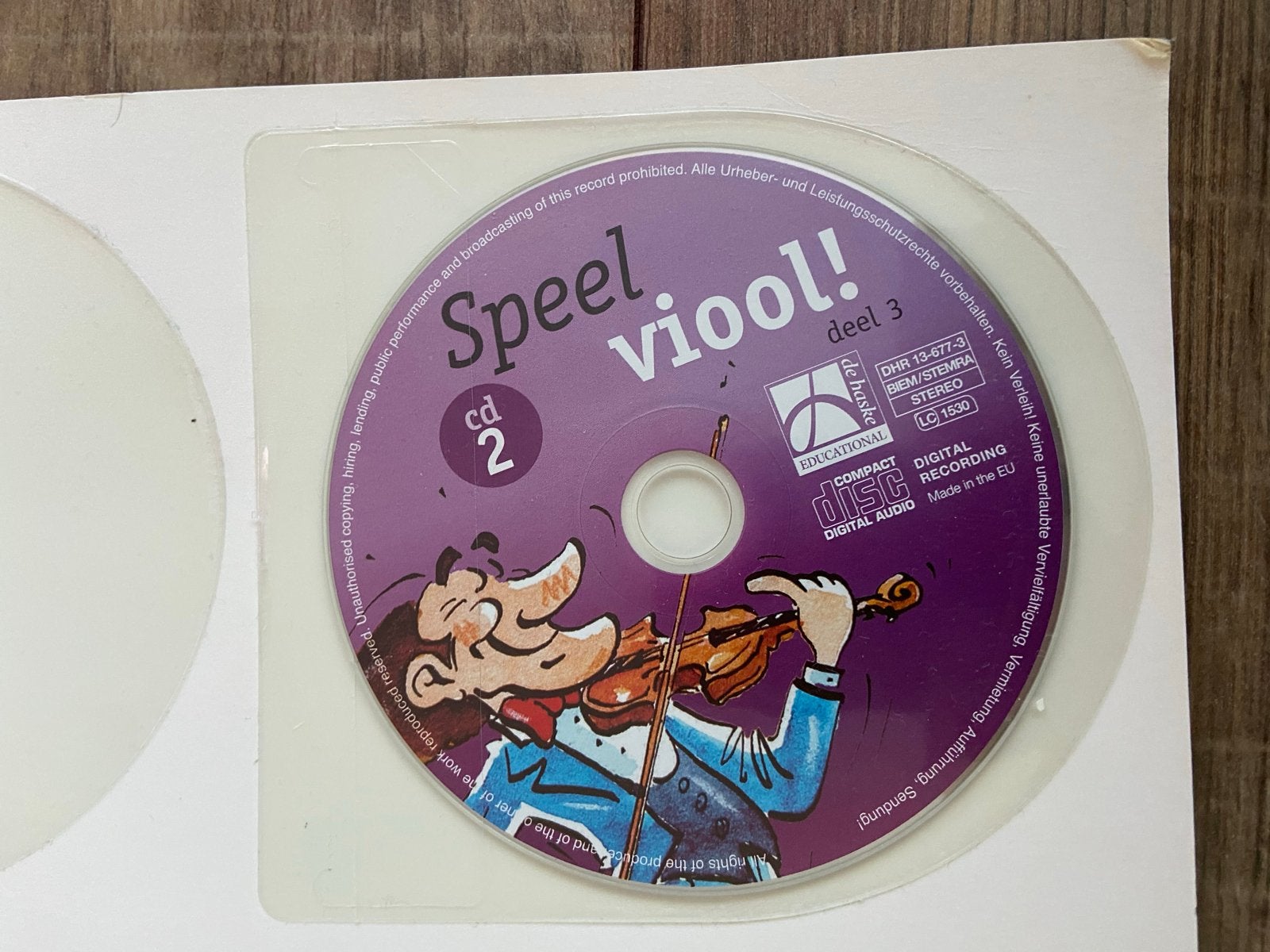 Speel viool! vioolmethode deel 3 met CD, Muziek en Instrumenten, Bladmuziek, Gebruikt, Les of Cursus, Klassiek, Viool of Altviool