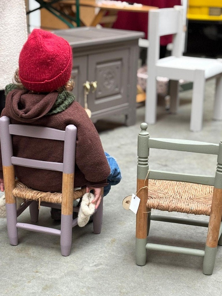 Rotan kinderset, Ophalen, Gebruikt, Onbekend, Onbekend