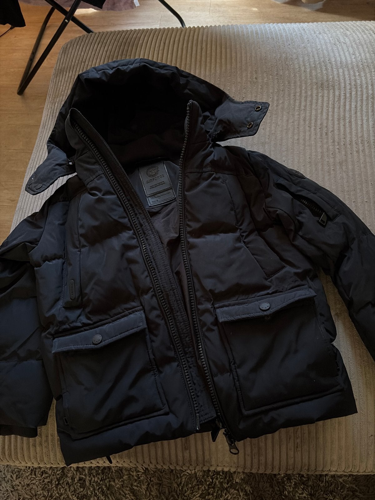 Airforce en Zara winterjassen, Kinderen en Baby's, Ophalen, Zo goed als nieuw, Jongen of Meisje, Jas