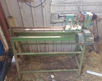 Huvema Houtdraaibank - Robuust en Functioneel, Ophalen, Gebruikt, Houtdraaibank, 1000 mm of meer