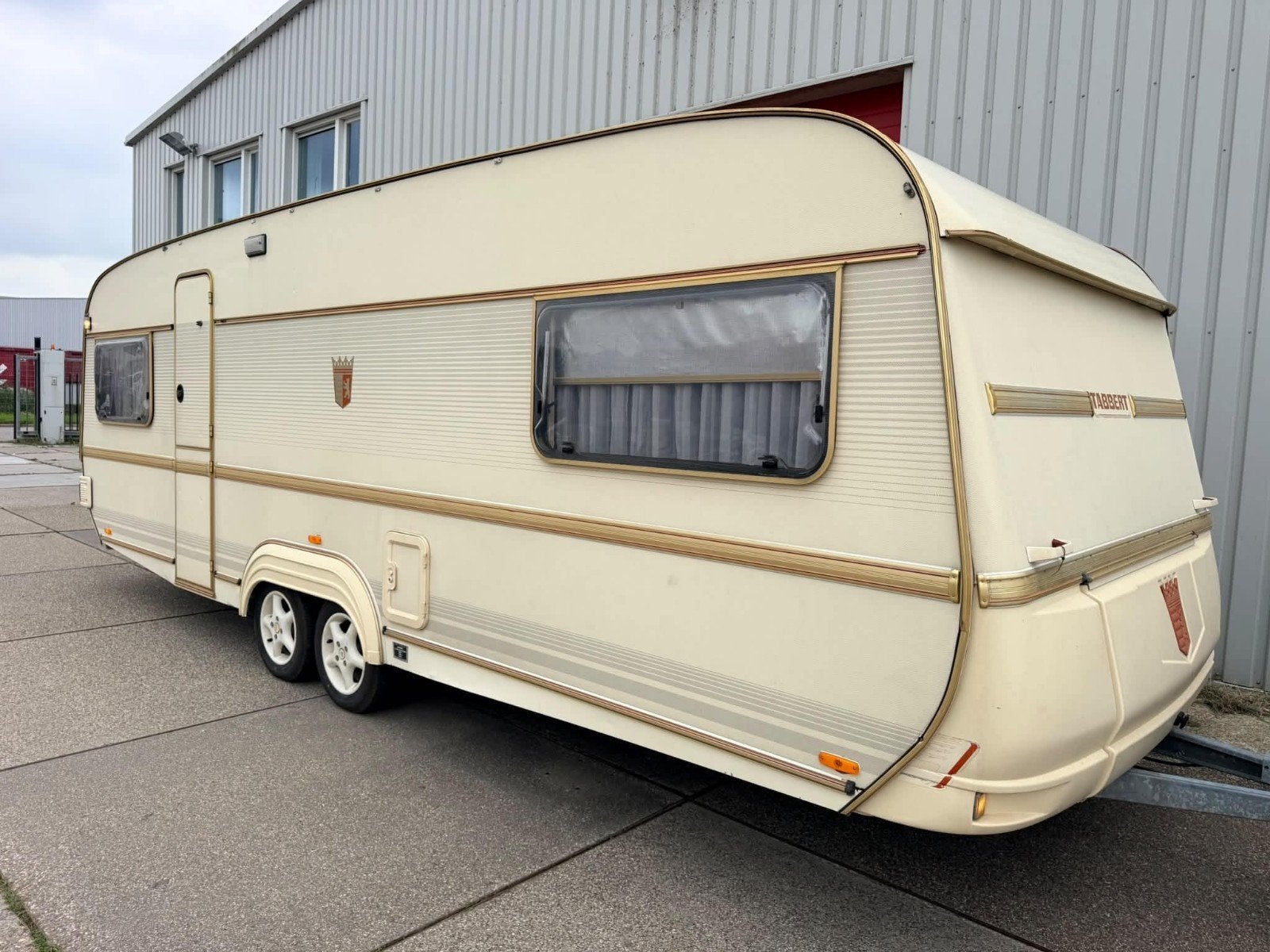 Tabbert comtesse 620 tandemasser met airco, Caravans en Kamperen, Rondzit, Tabbert, Frans bed, Particulier
