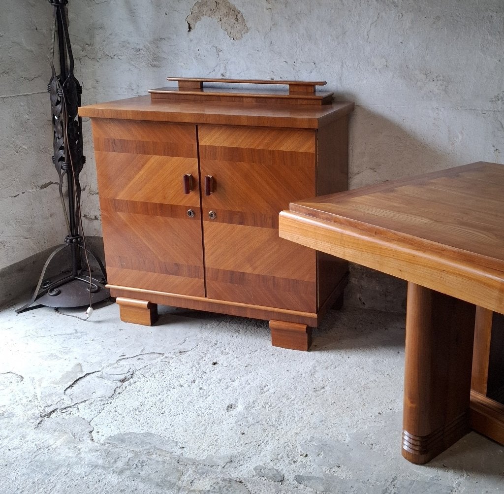 wandkast  art deco dressoir, Ophalen, Met deur(en), Minder dan 150 cm, Minder dan 100 cm