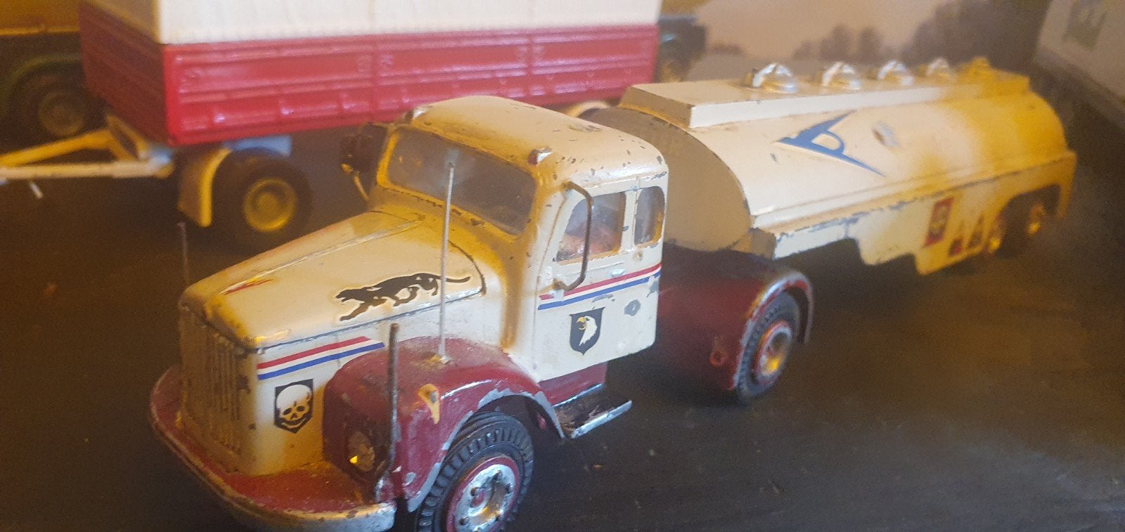 tekno scania denmark, Ophalen of Verzenden, Zo goed als nieuw, Bus of Vrachtwagen, Tekno