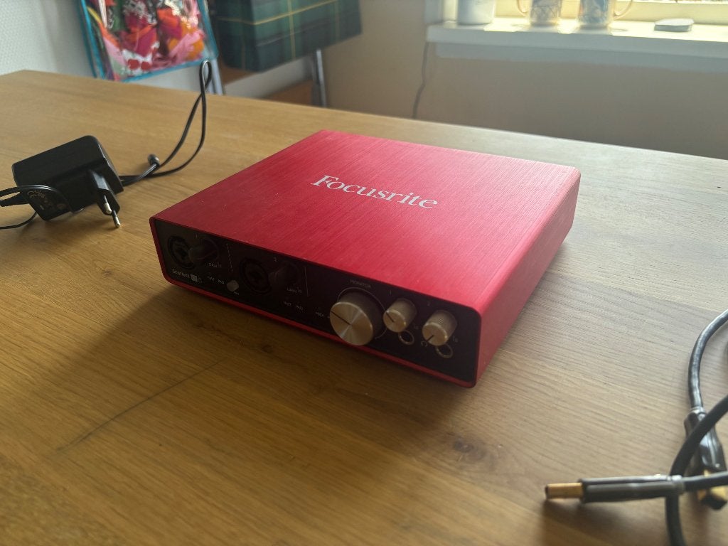 Focusrite Scarlett 6i6 2nd gen, Computers en Software, Geluidskaarten, Ophalen of Verzenden, Gebruikt, Extern, Focusrite