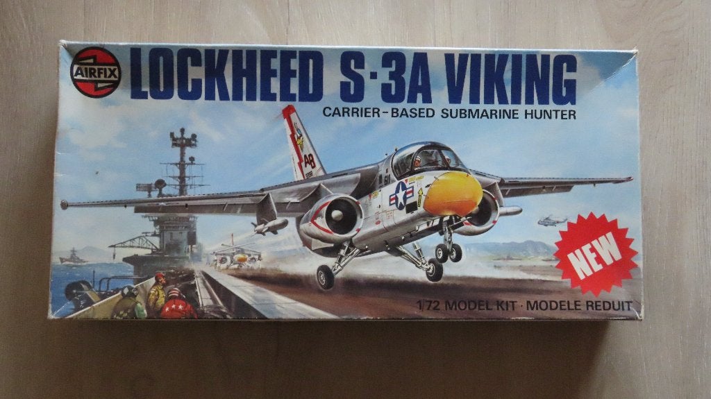 Lockheed S-3A Viking Airfix 1/72, Hobby en Vrije tijd, Overige merken, 1:72 tot 1:144, Nieuw, Ophalen of Verzenden