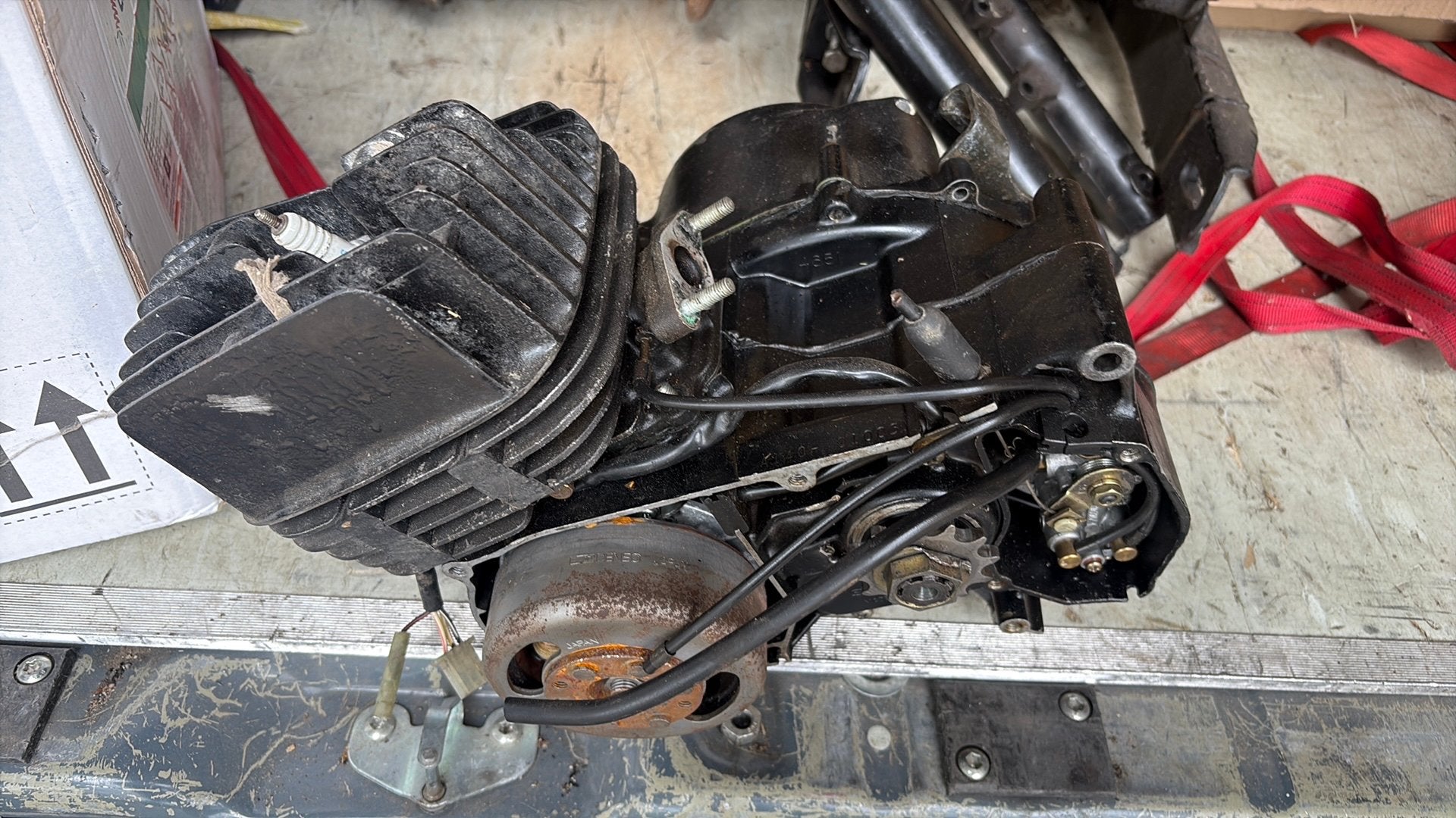 Suzuki Ts/Zr 50 automaat blok uit frankrijk !, Ophalen of Verzenden, Suzuki, Automaat, Ts