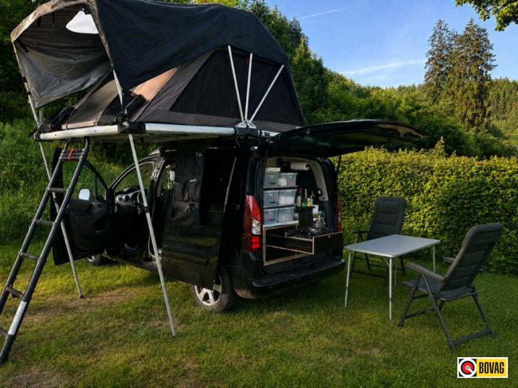 Citroën Berlingo Multispace + Daktent + Campingbox, Overige merken, Bedrijf, Handgeschakeld, Elektrische ramen