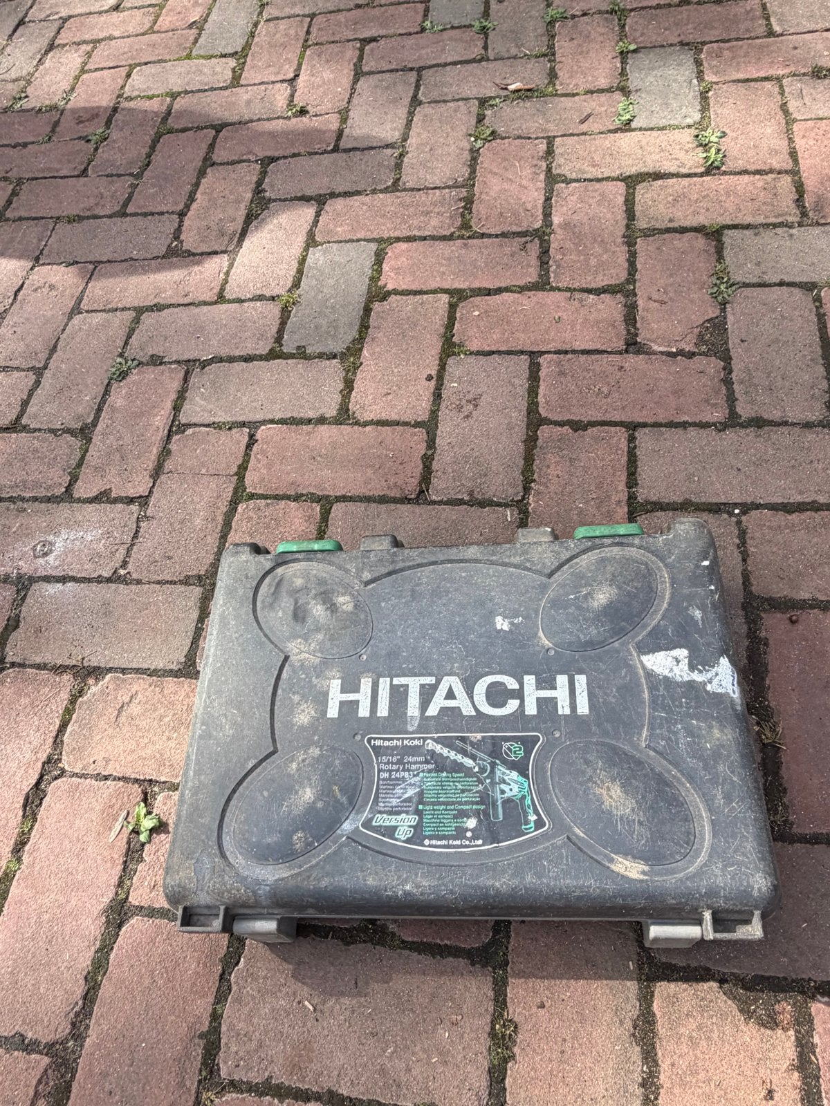 Hitachi DH 24PB3 Boorhamer - Gebruikt maar functioneel, Boor- en/of Breekhamer, Ophalen of Verzenden, Klopboormechanisme, Gebruikt