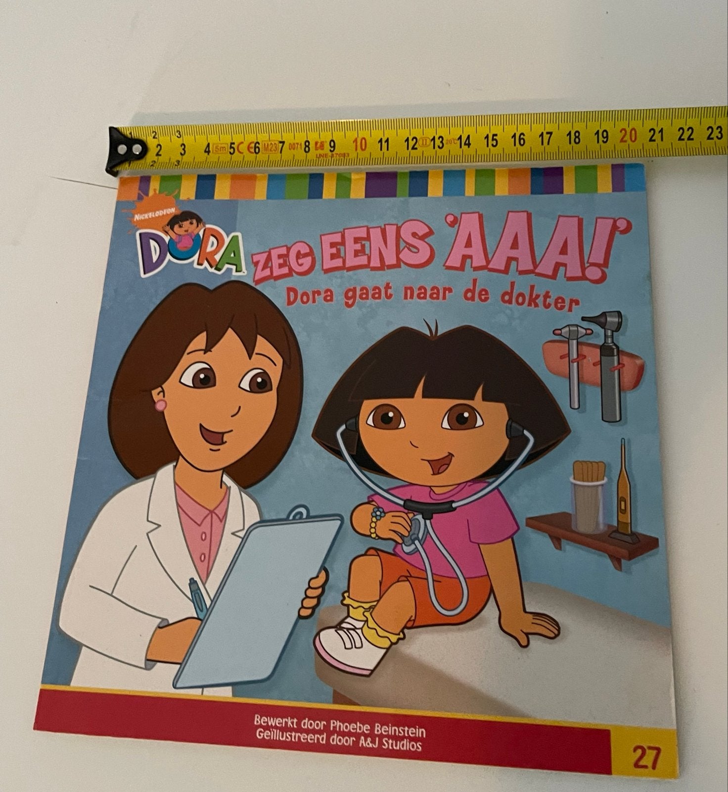 Dora gaat naar de dokter - Peuterboek, Boeken, Kinderboeken | Baby's en Peuters, Ophalen of Verzenden, Gelezen, 2 tot 3 jaar