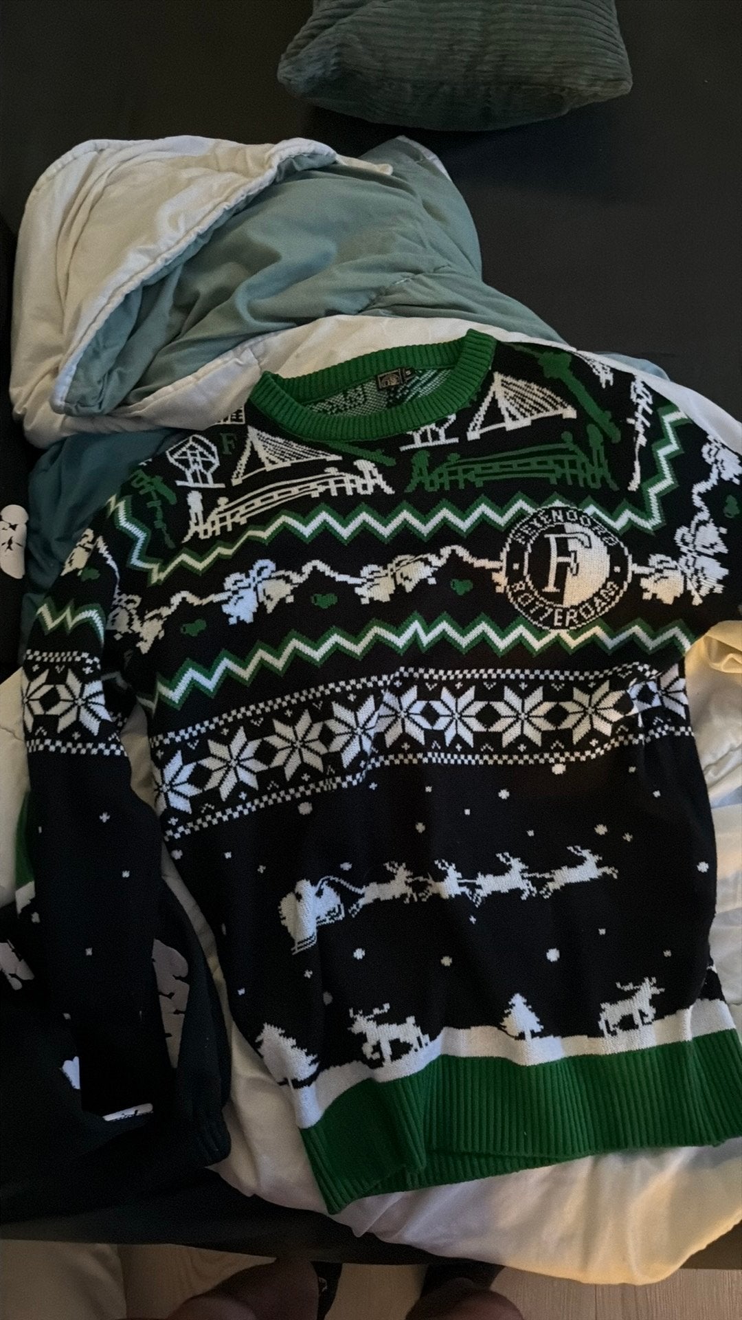 Feyenoord kersttrui, Ophalen of Verzenden, Zo goed als nieuw