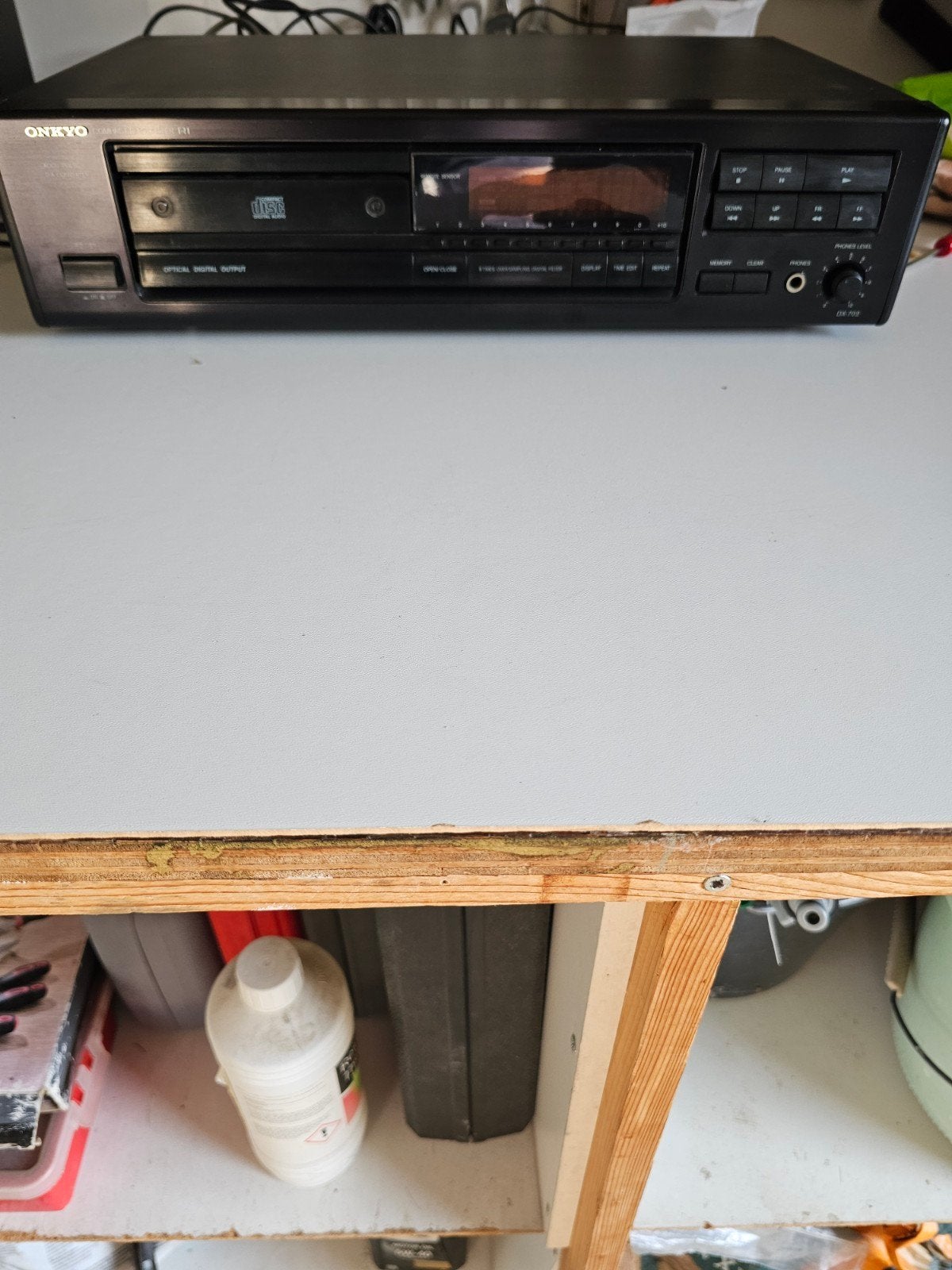 Onkyo DX-702 CD-speler met afstandsbediening, Audio, Tv en Foto, Cd-spelers, Ophalen of Verzenden, Gebruikt, Overige merken