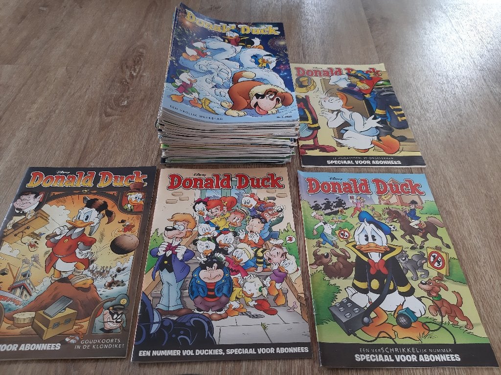 Donald Duck weekbladen jaargang 2020 compleet, Boeken, Complete serie of reeks, Ophalen of Verzenden, Gelezen