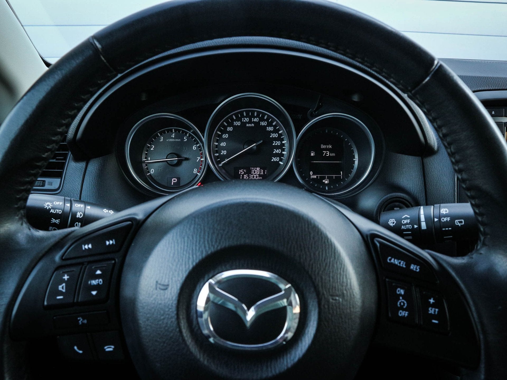 Mazda CX-5 2.0 GT-M 4WD | Clima | Cruise | Navi | Leer | Pdc, Auto's, Automaat, Euro 5, Beige, 4 cilinders