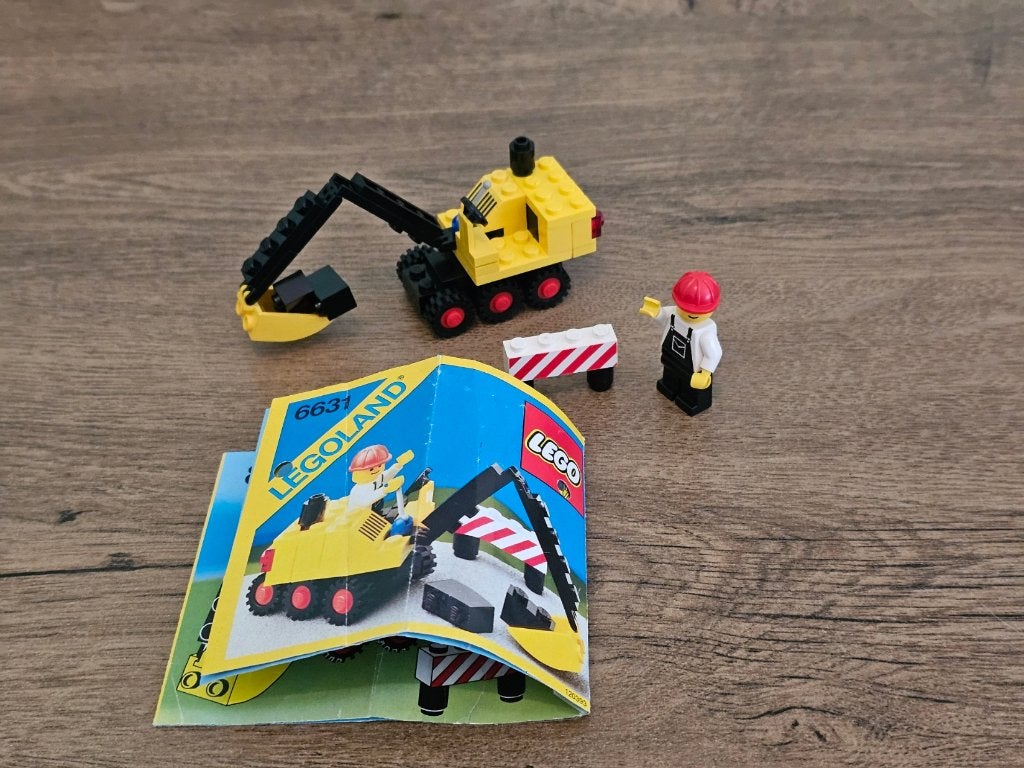 LEGO Town 6631 - Steam Shovel, Compleet, Gebruikt, Lego, Ophalen of Verzenden