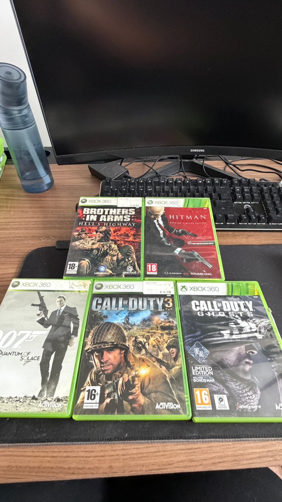 Xbox 360 games bundel – 5 games, Vanaf 18 jaar, Shooter, 1 speler, Ophalen of Verzenden