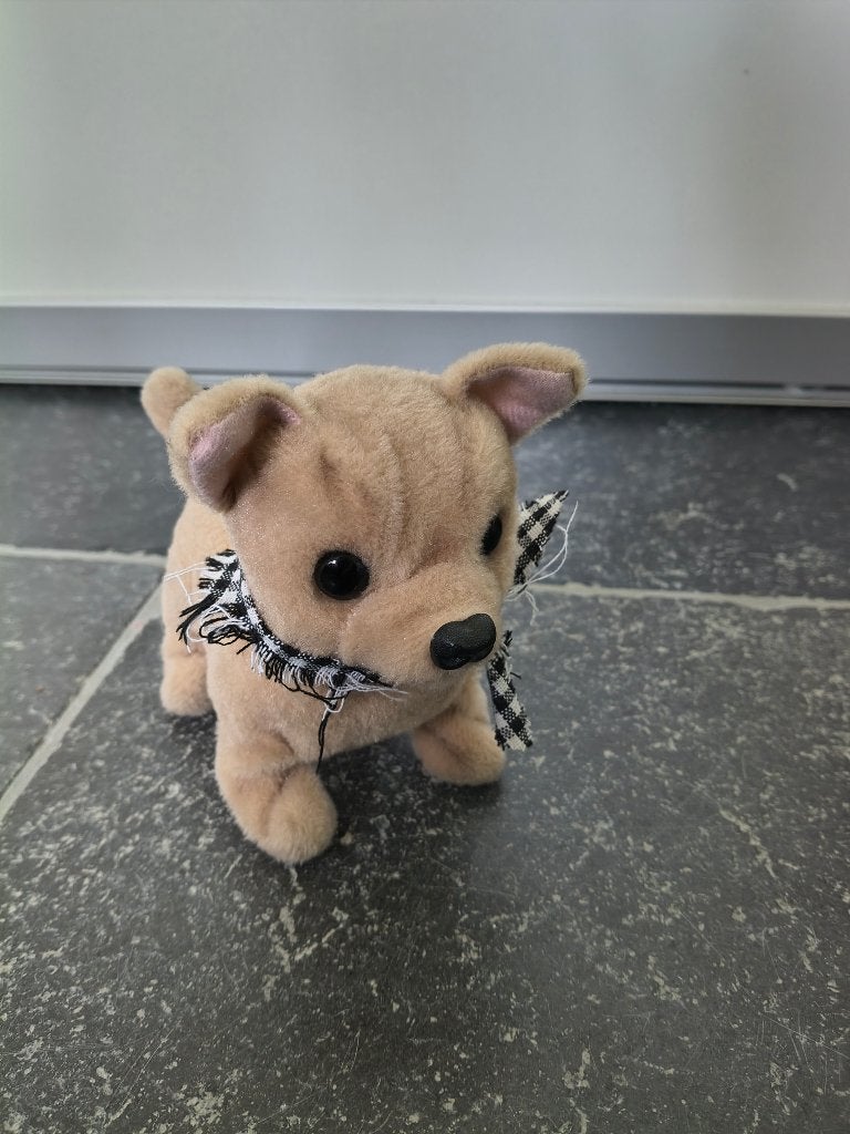 Take Me Home Knuffel Chihuahua Junior 15,5 Cm Pluche Bruin, Overige karakters, Zo goed als nieuw, Klein (minder dan 20 cm), Bruin