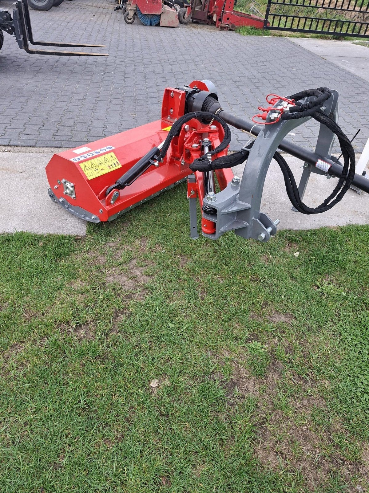 Mower AGL 125 klepelmaaier, Ophalen, Weidebouw