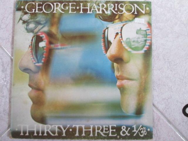 lp George Harrison - Thirty three 1/3, Cd's en Dvd's, Inclusief binnenhoes, Ophalen of Verzenden, Gebruikt, 12 inch