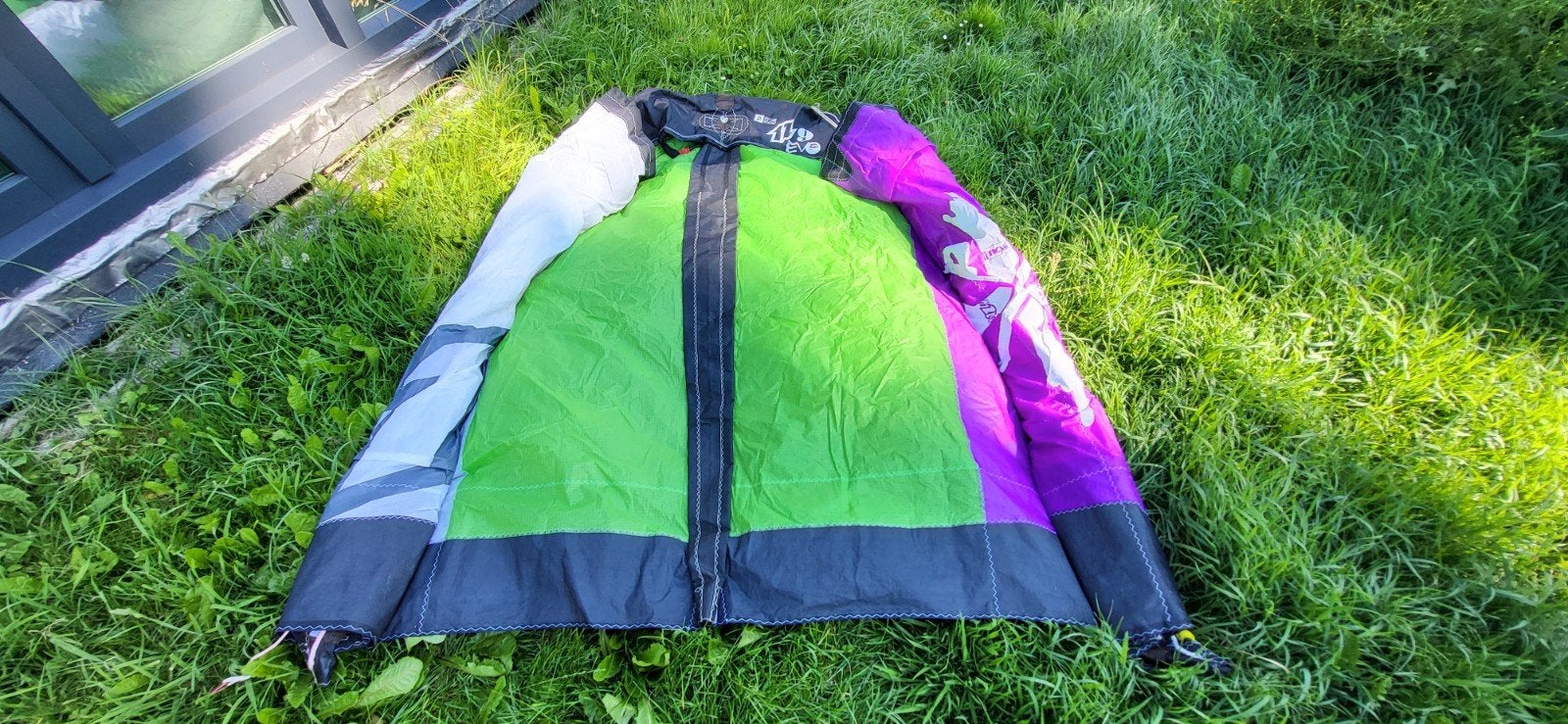 Complete Kitesurf Set Slingshot Rally Kite, Bar, Board, Pomp, Ophalen, Gebruikt, Kitesurf-set, Twintip