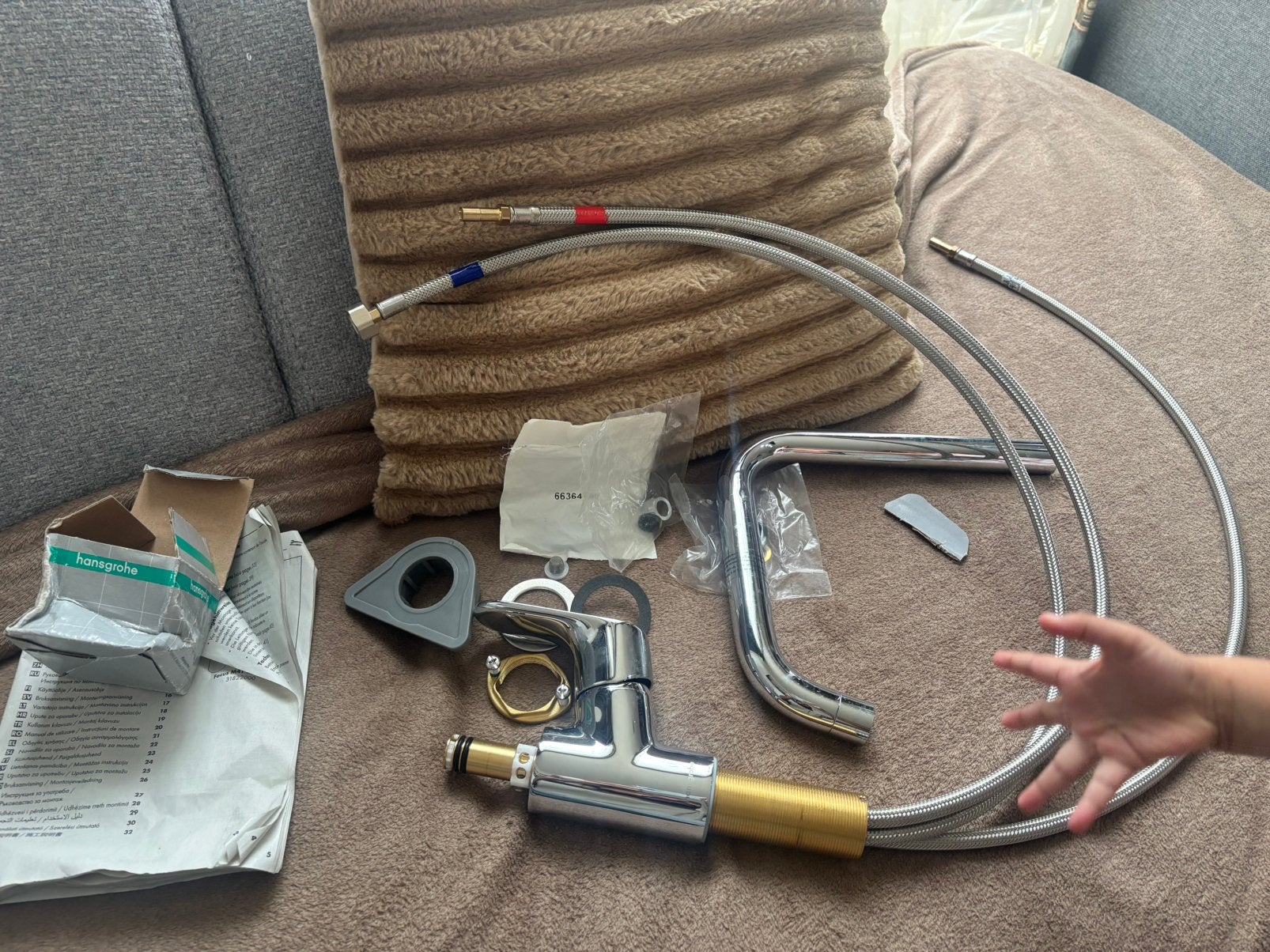 Gansgrohe Kitchen Faucet for boilers, 4 liter of meer, Ophalen, Nieuw, 3 snelheden of meer