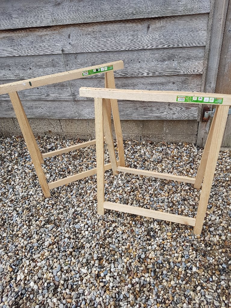 Schragen! ZGAN!!, Ophalen, Zo goed als nieuw, 70 tot 120 cm, Inklapbaar