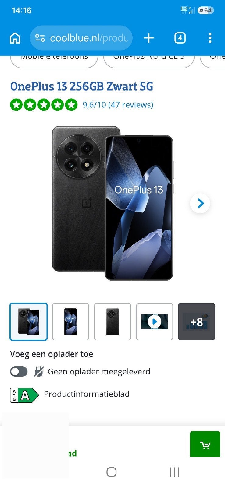 (Gezocht) One plus 13 pro, Telecommunicatie, Mobiele telefoons | Overige merken, Ophalen of Verzenden, Zo goed als nieuw, 6 megapixel of meer