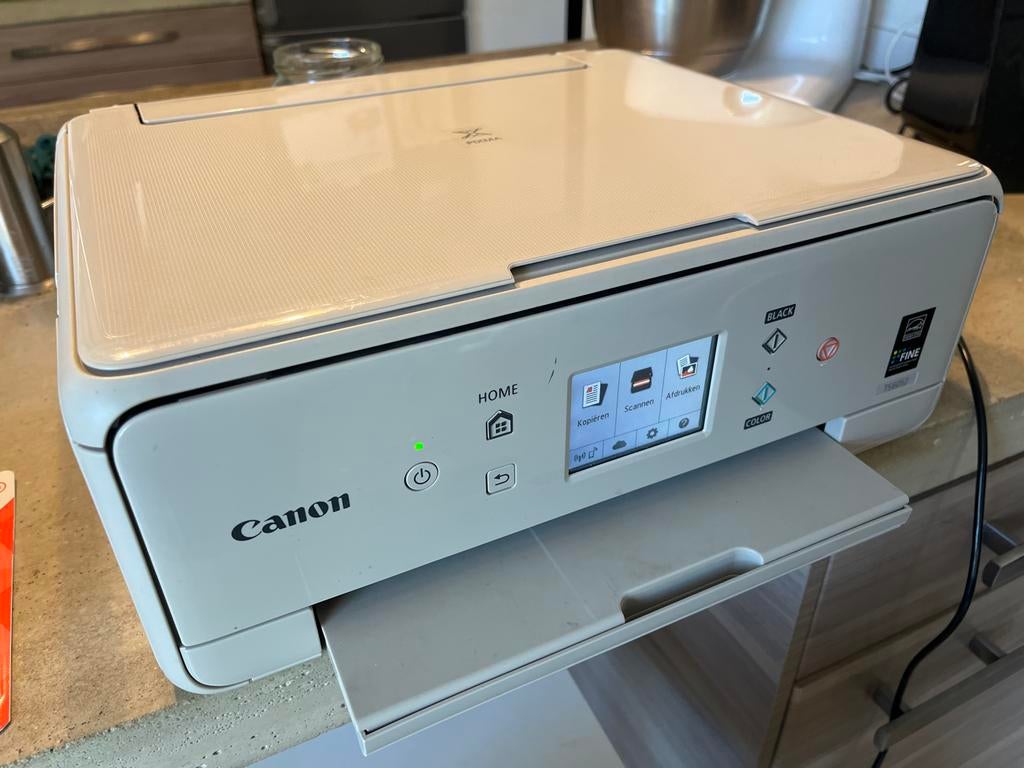Canon All-in-One Printer en Extra Inkt (goedkoop per pagina), Computers en Software, Printers, Gebruikt, Inkjetprinter, All-in-one