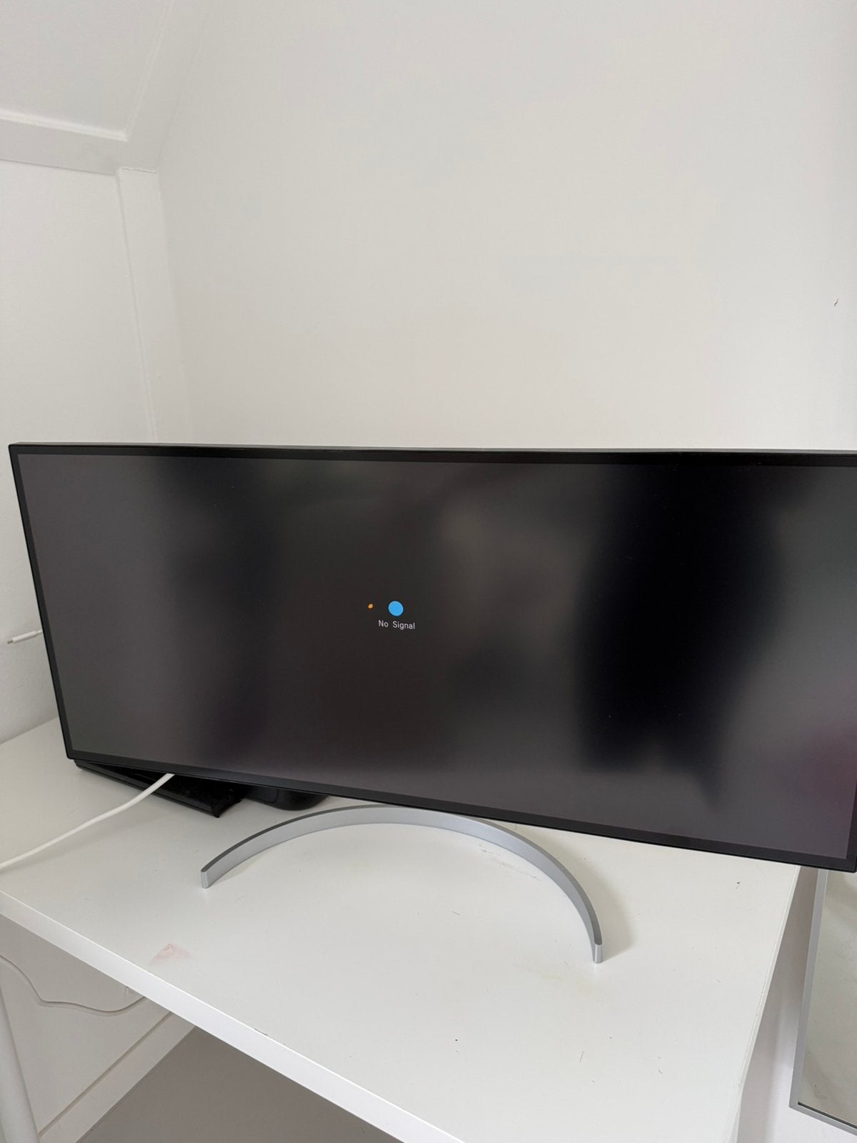 De LG 34WK95U-W is een 34-inch UltraWide 5K2K Nano, Ophalen, Zo goed als nieuw