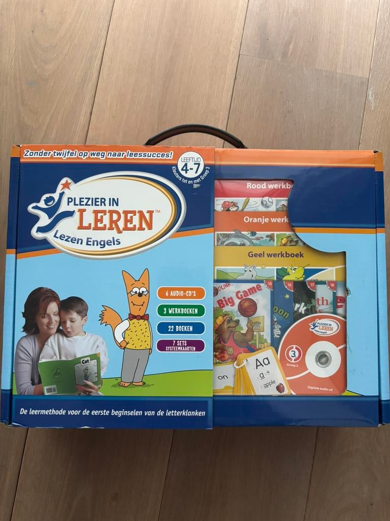 Plezier in Leren Lezen Engels 4-7 jaar - Compleet Pakket, Computers en Software, Ophalen of Verzenden, Nieuw, Taalcursus, MacOS