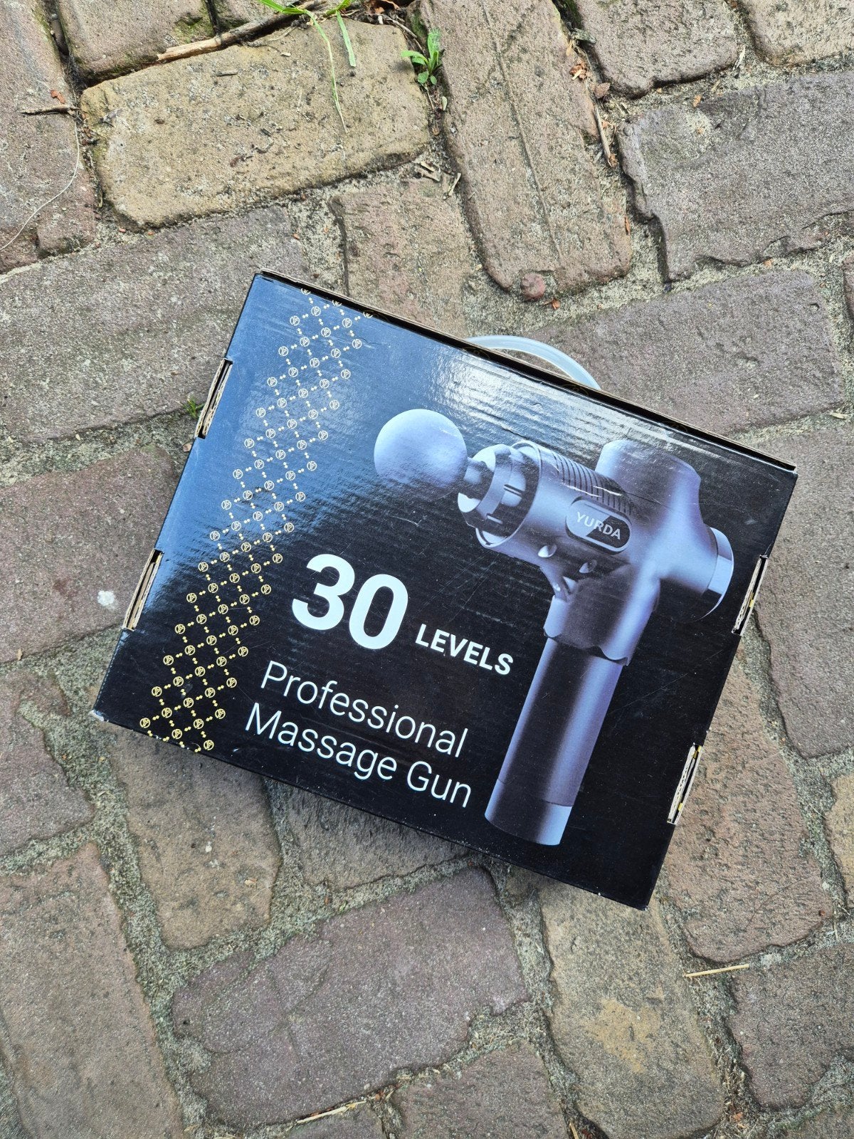 YURDA Professionele Massage Gun - 30 Niveaus, Ophalen of Verzenden, Zo goed als nieuw, Apparaat