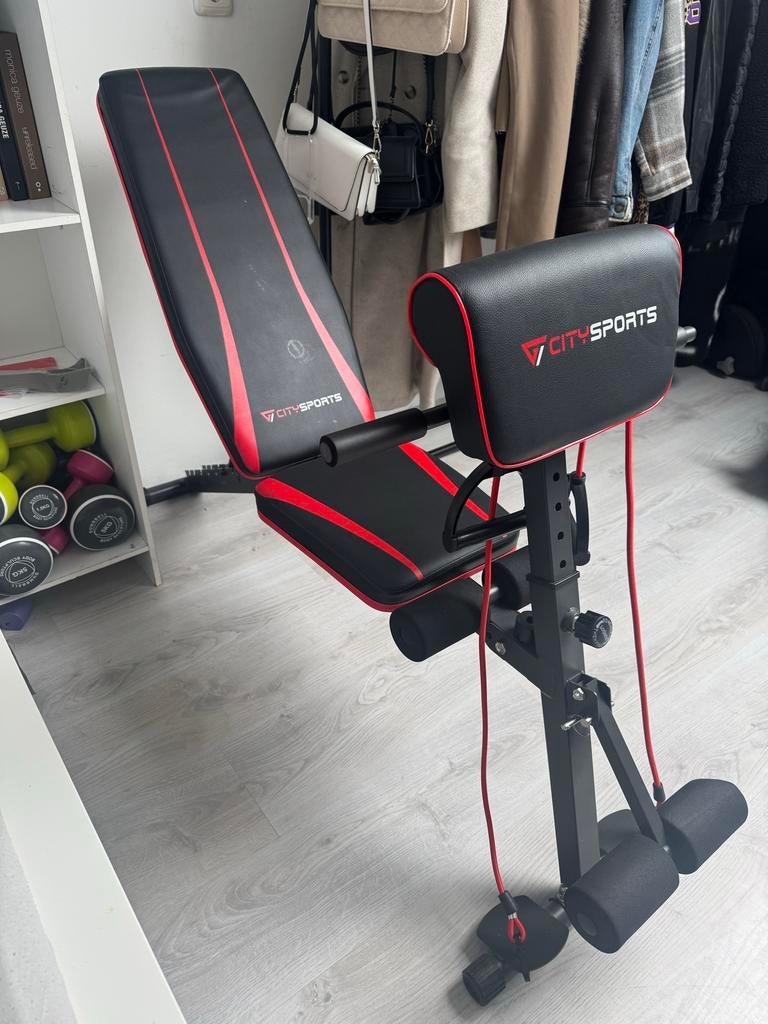 CITYSPORTS Fitnessbank met gewichten, Watersport en Boten, Ophalen, Zo goed als nieuw, Zeilboot