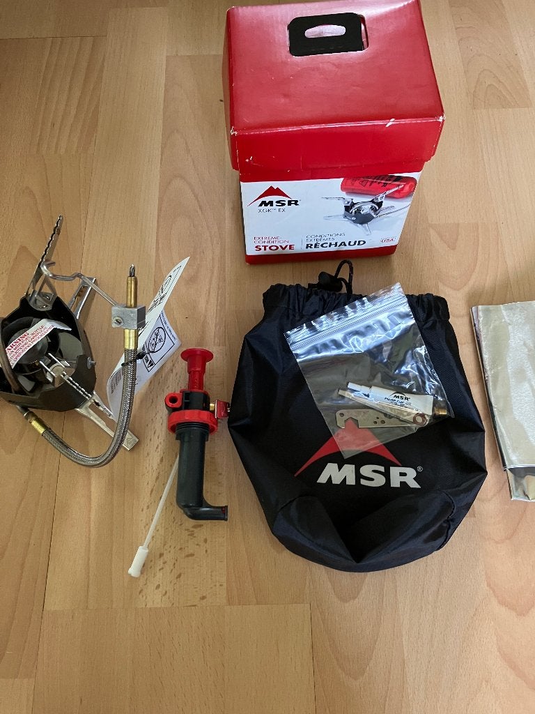 MSR XGK-EX multifuel brander nieuw incl fles, Ophalen, Nieuw