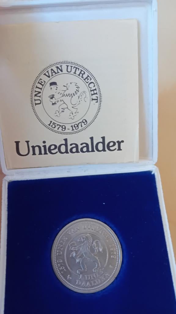 Uniedaalder 1979, Ophalen of Verzenden, Vóór koninkrijk, Losse munt