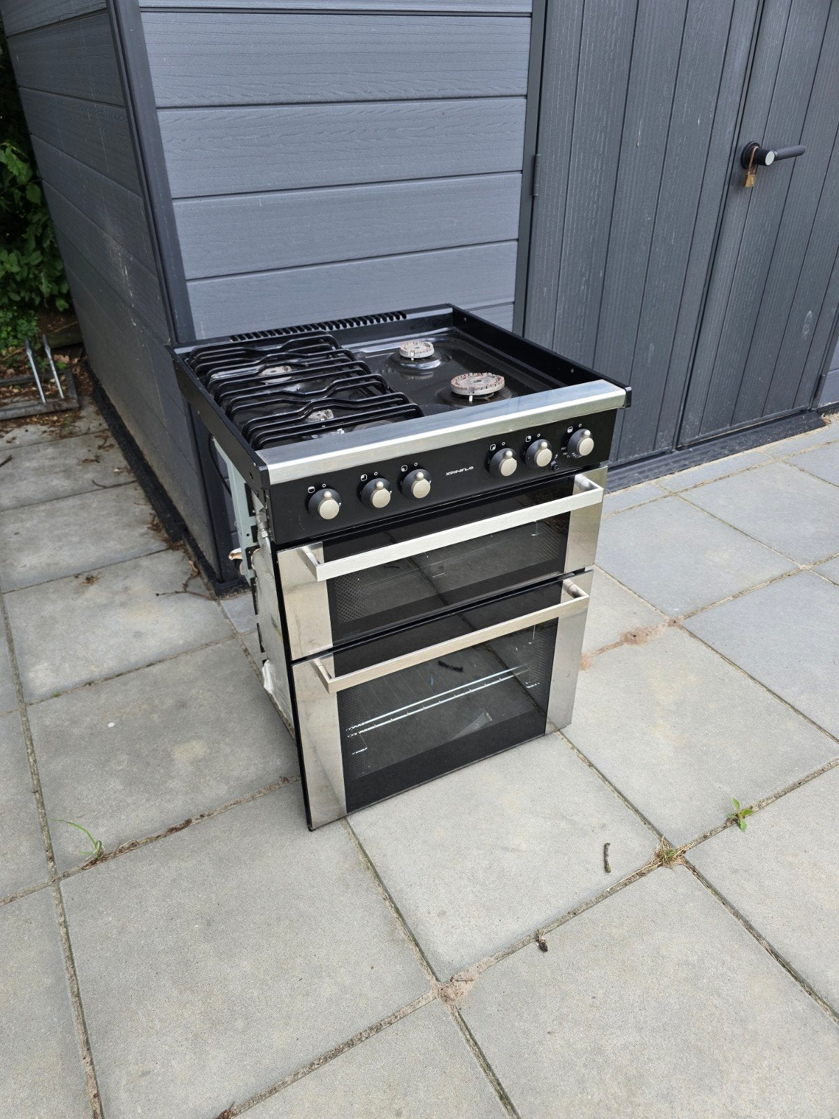 Gasfornuis met dubbele oven - Thetford Spinflow k1520, Ophalen, Gebruikt