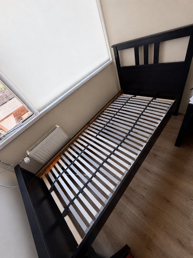 Eenperson bed IKEA hemnes, Ophalen, Gebruikt, 90 cm, Eenpersoons