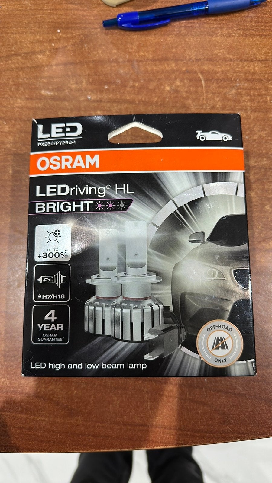 Nieuwe led lamen osram H7, Ophalen of Verzenden, Zo goed als nieuw
