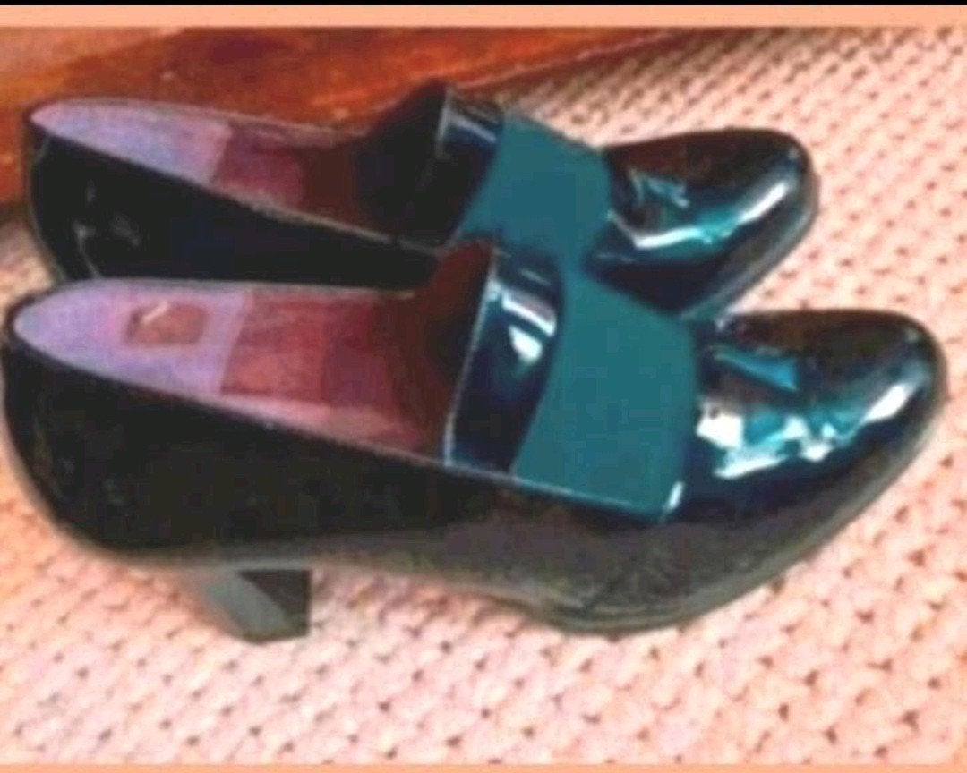 Nieuwe zwarte lakschoenen van Descanflex 40-41, Pumps, Verzenden, Zwart, Nieuw