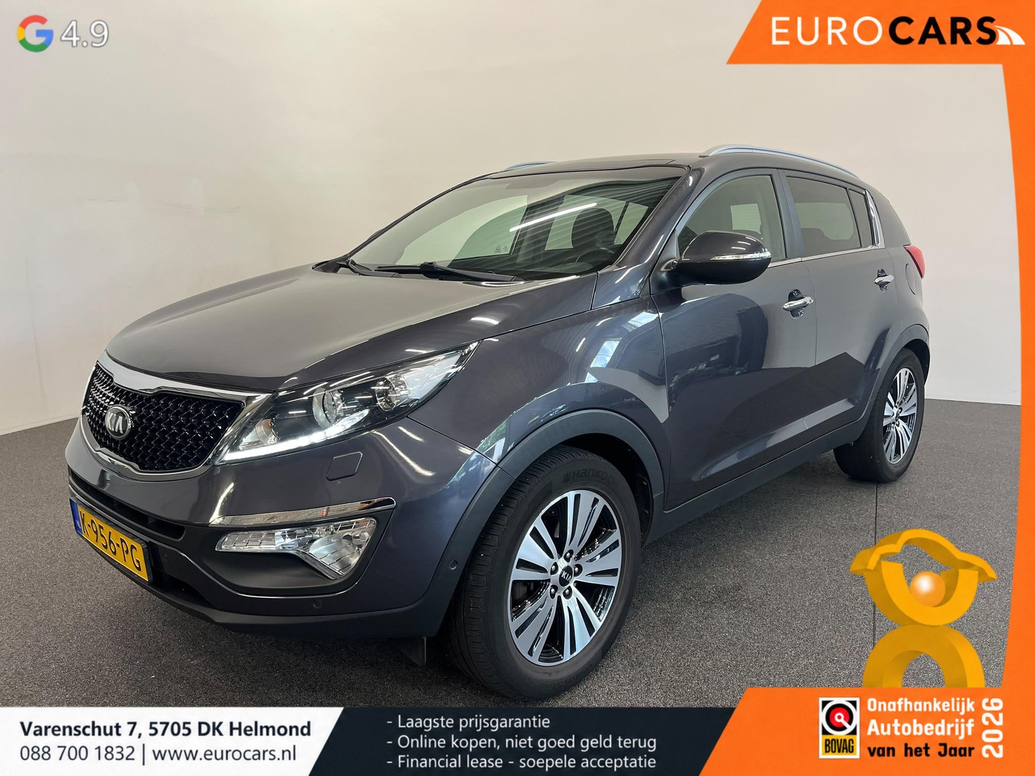 Kia Sportage 2.0 ExecutiveLine Panoramadak Trekhaak Navigati, Auto's, Gebruikt, 4 cilinders, Handgeschakeld, SUV of Terreinwagen