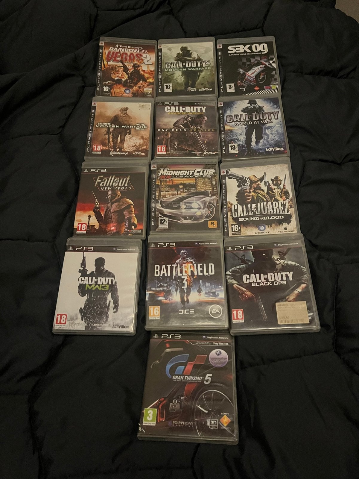 Partij PS3 Spellen - Call of Duty, Battlefield, Gran Turismo, Spelcomputers en Games, Games | Sony PlayStation 3, Verzenden, Gebruikt