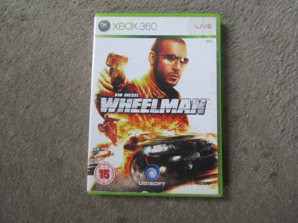 Xbox spel: Vin diesel Wheelman, Avontuur en Actie, Gebruikt, Vanaf 18 jaar, 1 speler